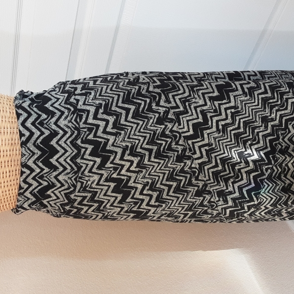 JOE B by Joe Benbasset Zig Zag Maxi Skirt - Picture 1 of 7